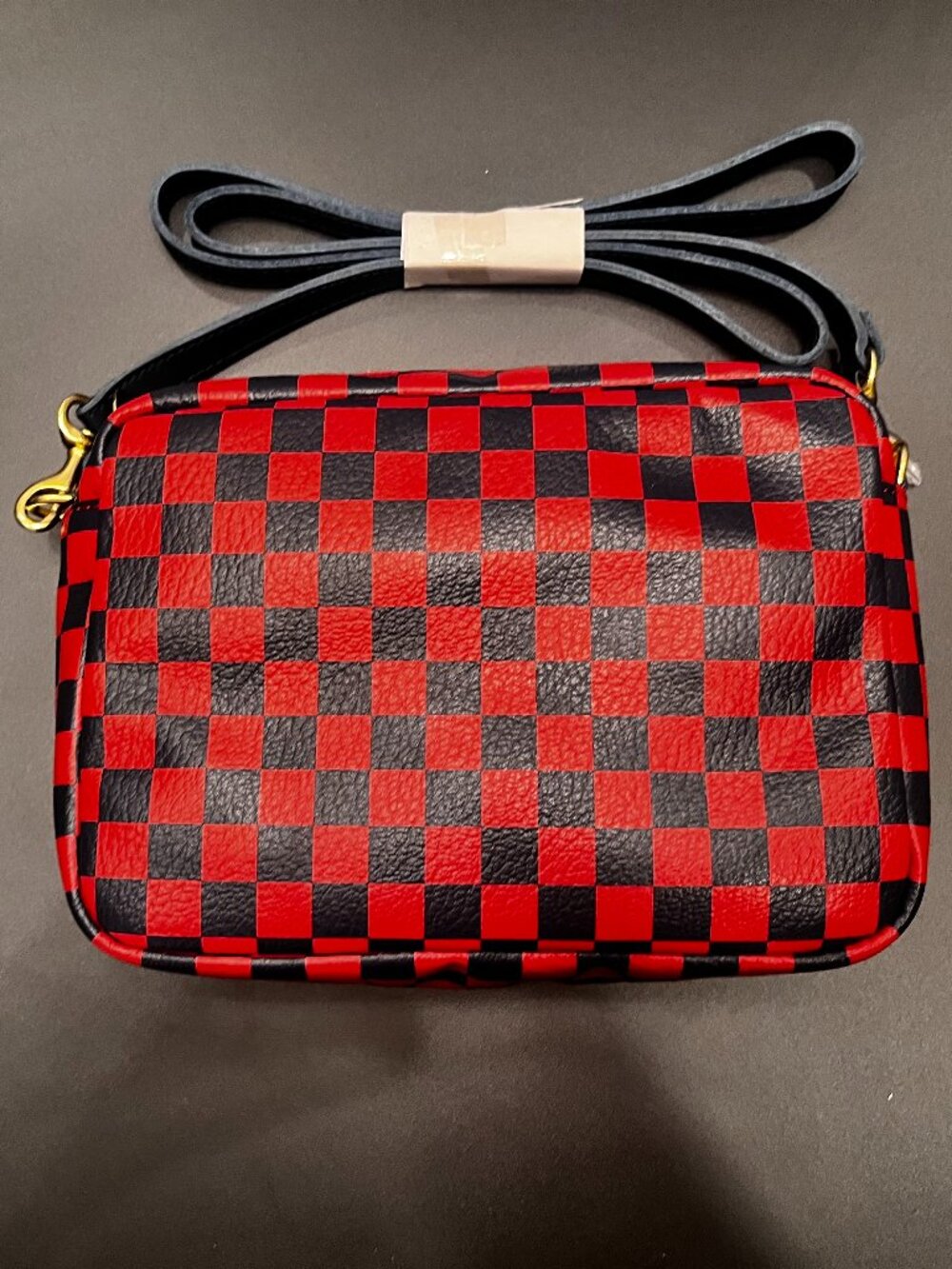 Clare V. Checkered Midi Sac